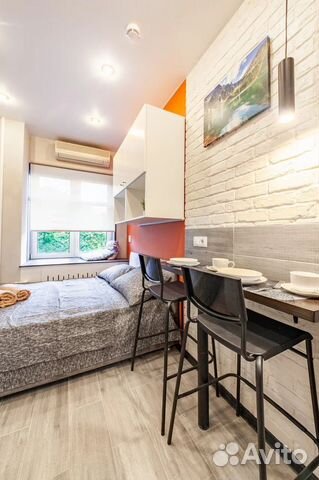 

Квартира-студия, 18 м², 1 кровать