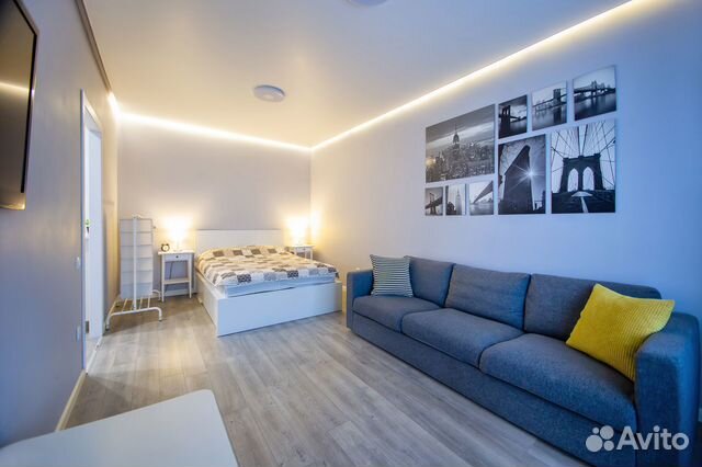 

1-к. квартира, 40 м², 3 кровати