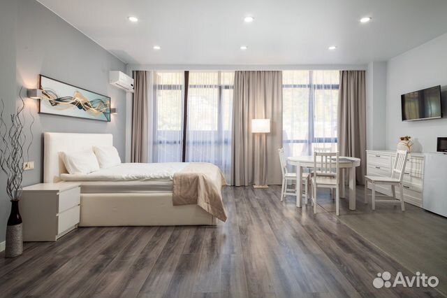 

Квартира-студия, 40 м², 1 кровать