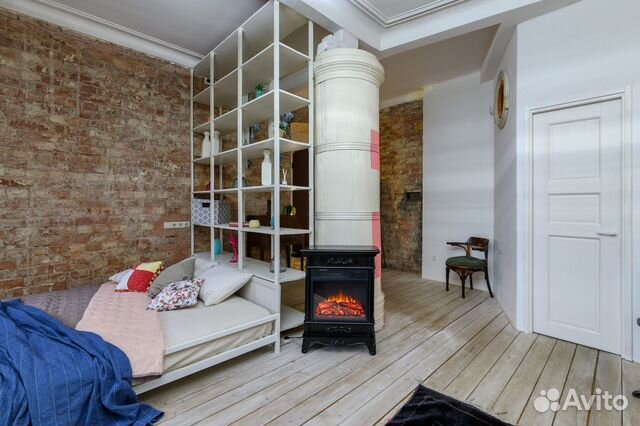 

Квартира-студия, 43 м², 2 кровати