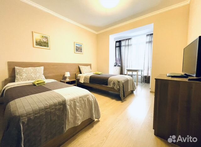 

Квартира-студия, 25 м², 2 кровати