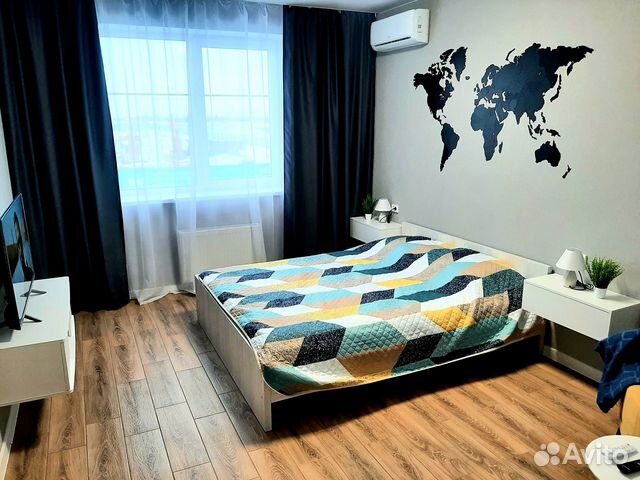 

1-к. квартира, 37 м², 1 кровать