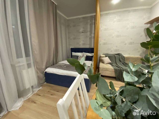 

Квартира-студия, 27 м², 2 кровати