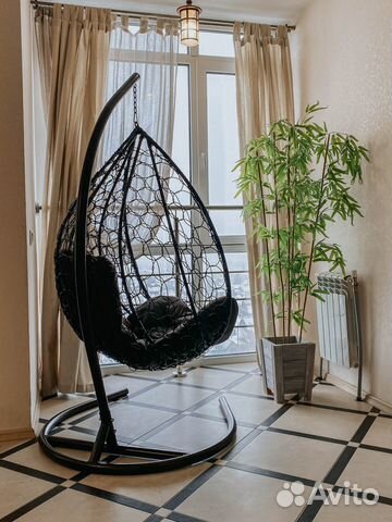 

Квартира-студия, 53 м², 2 кровати