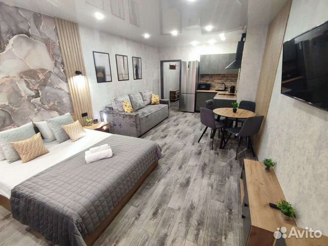 

Квартира-студия, 40 м², 2 кровати