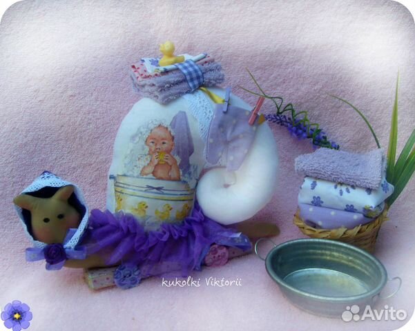 Улитка няня Чистюля (в стиле Тильд)