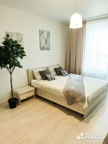 

Квартира-студия, 36 м², 2 кровати