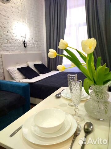 

Квартира-студия, 18 м², 2 кровати
