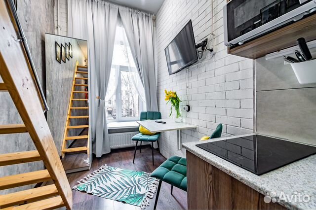 

Квартира-студия, 13,9 м², 1 кровать