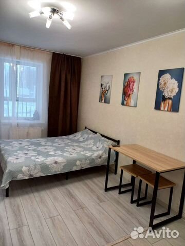 

Квартира-студия, 26 м², 2 кровати