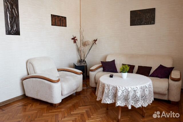 

2-к. квартира, 51 м², 2 кровати