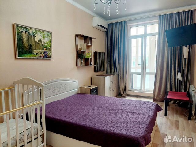 

2-к. квартира, 46 м², 3 кровати