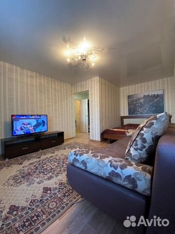 

1-к. квартира, 33,5 м², 2 кровати