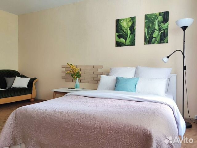 

1-к. квартира, 38 м², 3 кровати