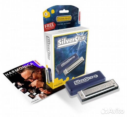 Губная гармошка Hohner Silver Star 504/20 C Губная гармошка Hohner Silver Star 504/20 C