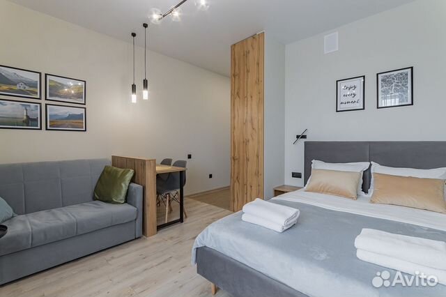 

Квартира-студия, 30 м², 1 кровать