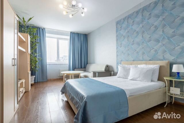 

1-к. квартира, 53 м², 2 кровати