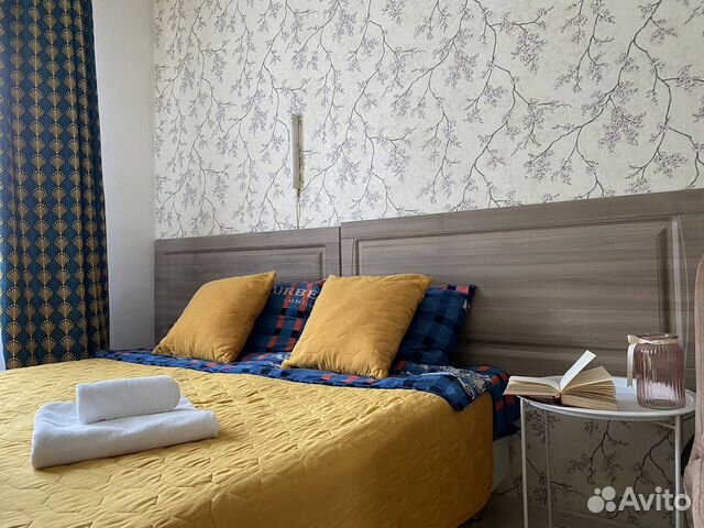 

1-к. квартира в апарт-отеле, 44 м², 3 кровати