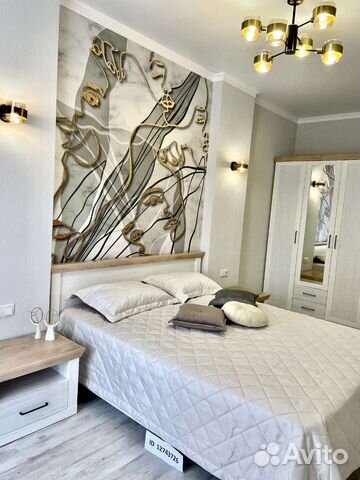 

1-к. квартира, 46 м², 2 кровати
