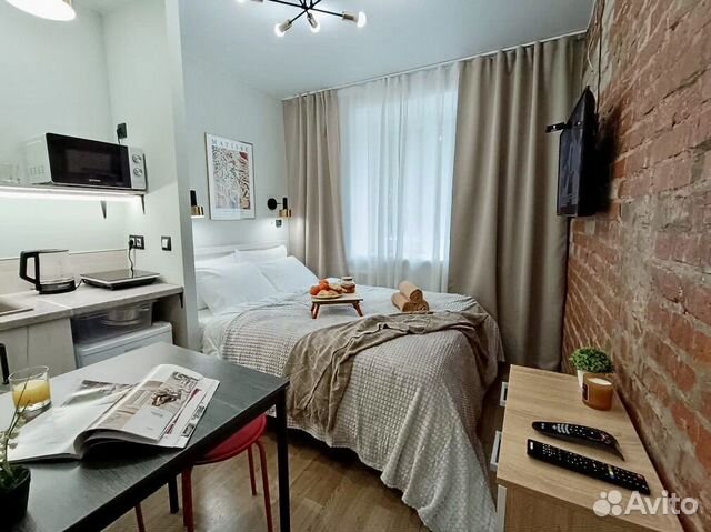 

Квартира-студия, 16 м², 1 кровать