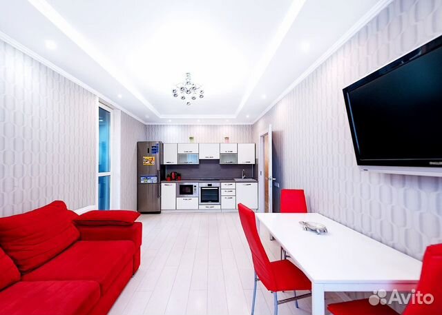 

3-к. квартира, 90 м², 4 кровати