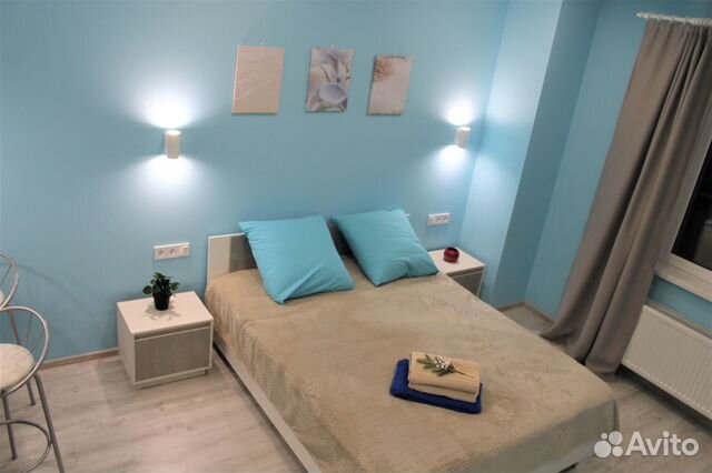 

Квартира-студия, 34 м², 1 кровать