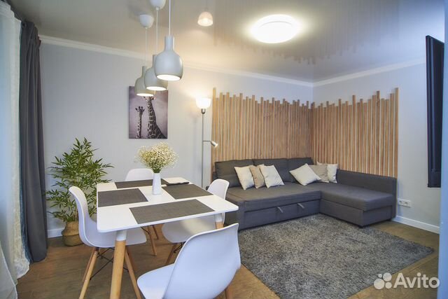 

1-к. квартира, 40 м², 2 кровати