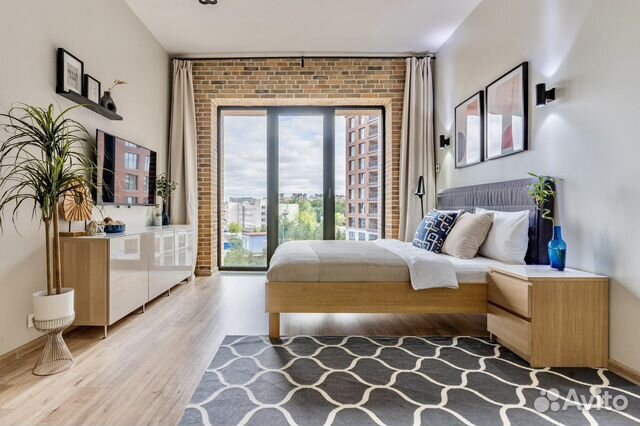 

Квартира-студия, 32 м², 1 кровать