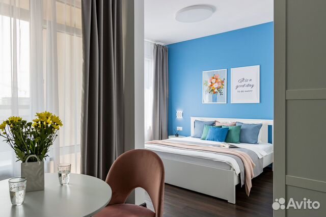 

Квартира-студия, 24,5 м², 1 кровать