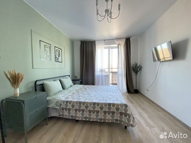 

1-к. квартира, 55 м², 3 кровати