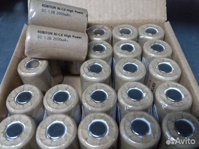 Аккумулятор SC для шуруп-ртов Robiton 2Ah 1.2V