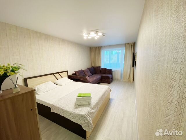 

1-к. квартира, 32 м², 2 кровати