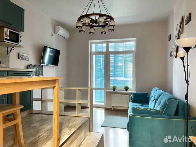 

Квартира-студия, 28 м², 2 кровати