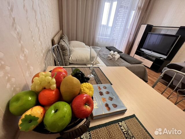 

Квартира-студия, 35 м², 2 кровати