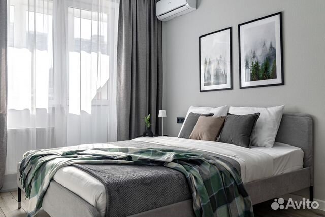 

1-к. квартира, 43 м², 3 кровати