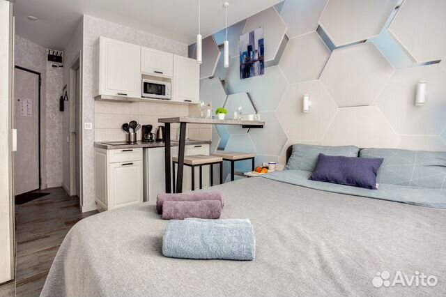 

Квартира-студия, 15 м², 1 кровать