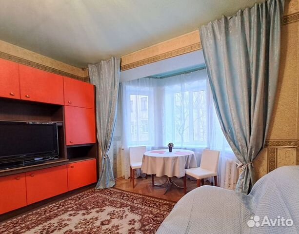 

1-к. квартира, 36 м², 2 кровати