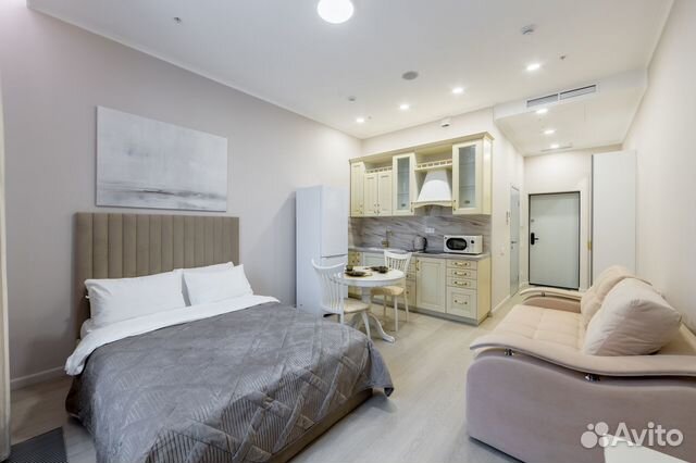 

Квартира-студия, 25 м², 2 кровати