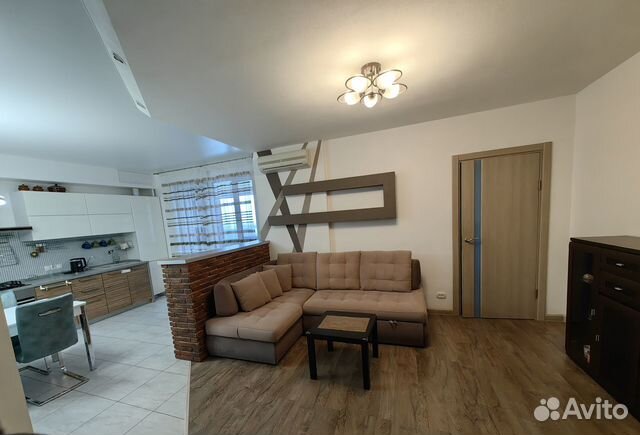 

1-к. квартира, 54 м², 2 кровати