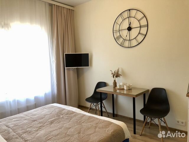 

Квартира-студия, 24 м², 2 кровати