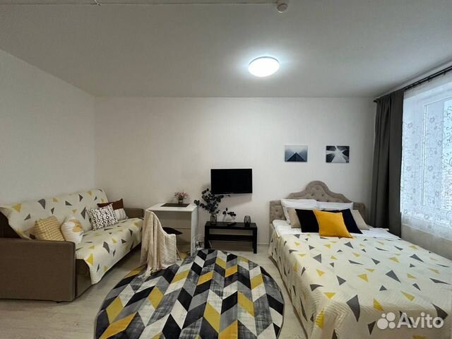 

Квартира-студия, 40 м², 2 кровати