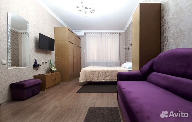 

1-к. квартира, 36 м², 2 кровати