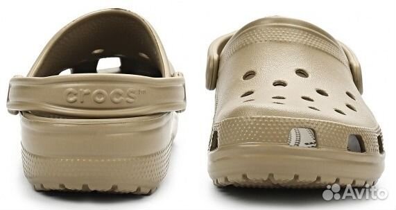 Сабо сандалии Crocs Classic беж - хаки 44 45 46 р Сабо сандалии Crocs Classic беж - хаки 44 45 46 р