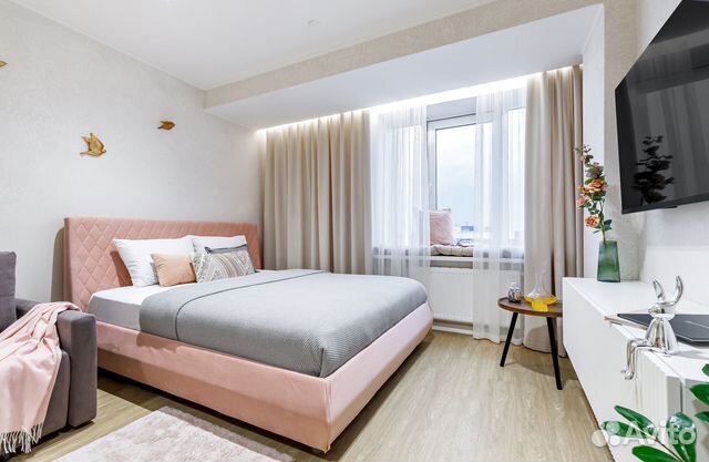 

Квартира-студия, 26 м², 1 кровать