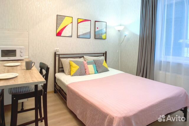 

Квартира-студия, 27 м², 1 кровать
