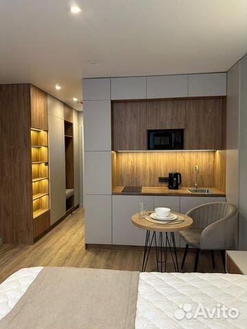 

Квартира-студия в апарт-отеле, 22 м², 1 кровать