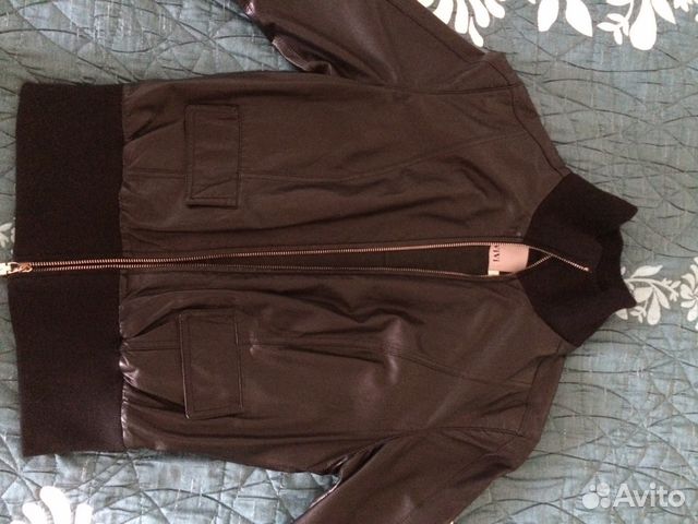 Куртка кожаная