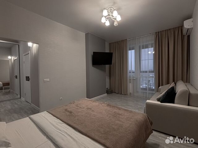 

1-к. квартира, 43 м², 2 кровати