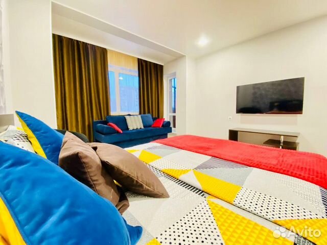 

1-к. квартира, 30 м², 2 кровати
