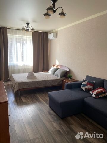 

1-к. квартира, 42 м², 2 кровати